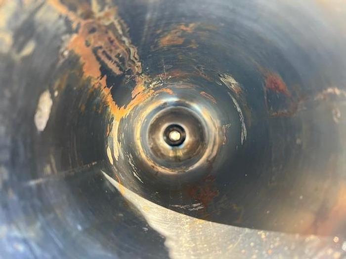 Used Votator, 6" X 72", Stainless Steel, Hot Oil, Spare Barrel, #5990977