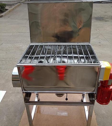 Used New 5 Cubic Foot Stainless Steel Ribbon Mixer, 3 HP