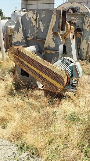 Used Blower, 100 HP, Centrifugal, 18" Inlet, 12X16 Outlet, #S738903