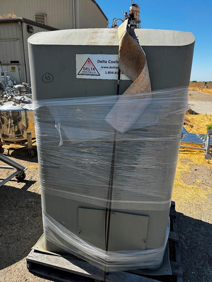 Used Cooling Tower, 50-Ton, Model 4-50, Delta, 90 GPM, Unused, #5991498