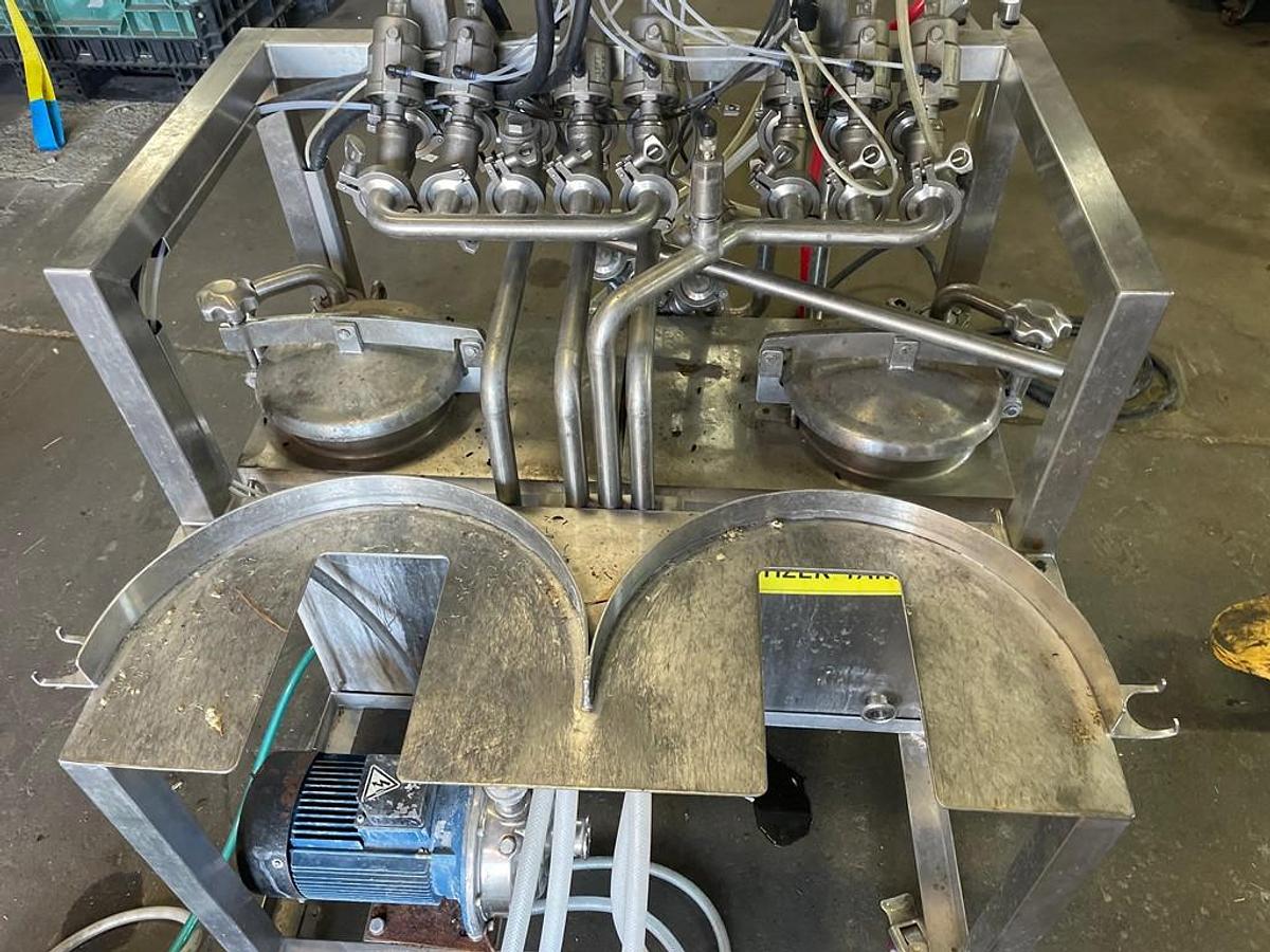 Used Washer, Keg, Alpha Brew Ops, Keg Washer, Semi Automatic, PLC Controlled, #5991898