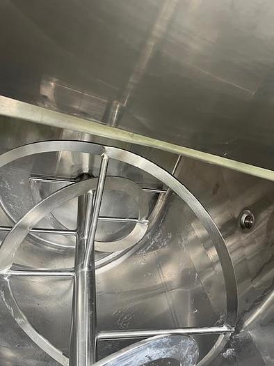 Used Mixer, Ribbon, 50 CF, 304 S/st, Mueller, 7.5 HP #5991142