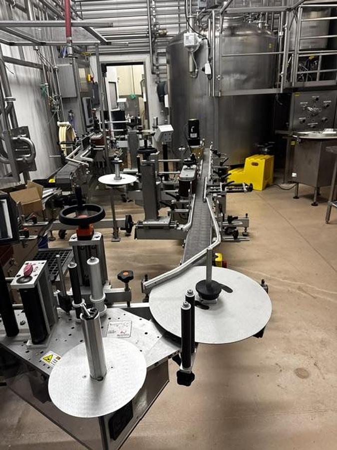 Used Labeler, Pressure Sensitive, Quadrel Econoline E100, 2019, Stainless Steel, #5991371