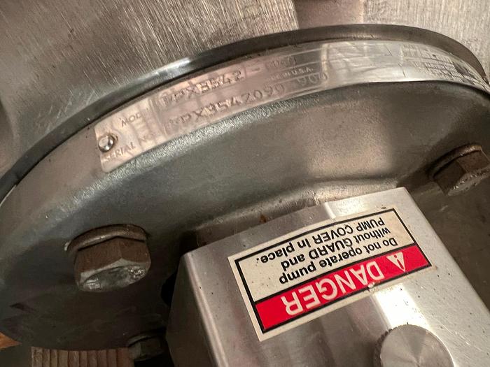 Used Pump, Centrifugal, 20 HP, Fristam, Model FPX3542-150, 3"/2" - #4836833