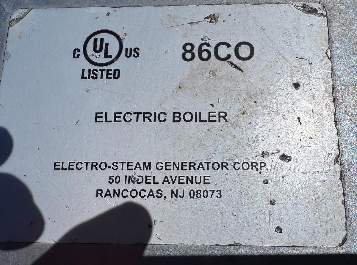 Used Boiler, 15 BHP, Steam Generator, Electro Steam, #5991811