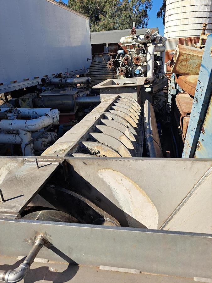 Used Press, Screw, 30" x 169", Stainless Steel, Andritz Dupps, Model 3016C, #5991643