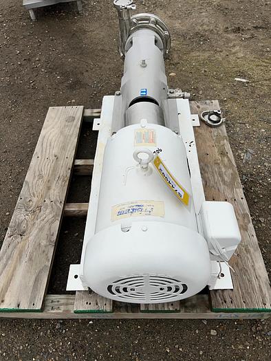 Used Pump, Centrifugal, 20 HP, Stainless Steel, Fristam, 2.5" In/Out #S744992