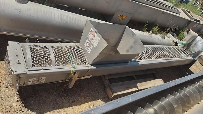 Used Conveyor, Screw, 18" X 10', Stainless Steel, #5880210