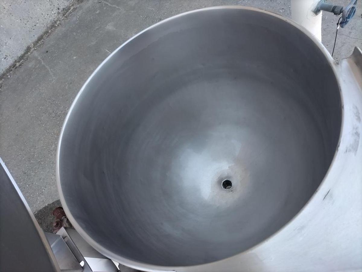 Used Kettle, 40 Gallon, Stainless Steel, Tilting, Steam Jacketed, Groen D-40, #5991953