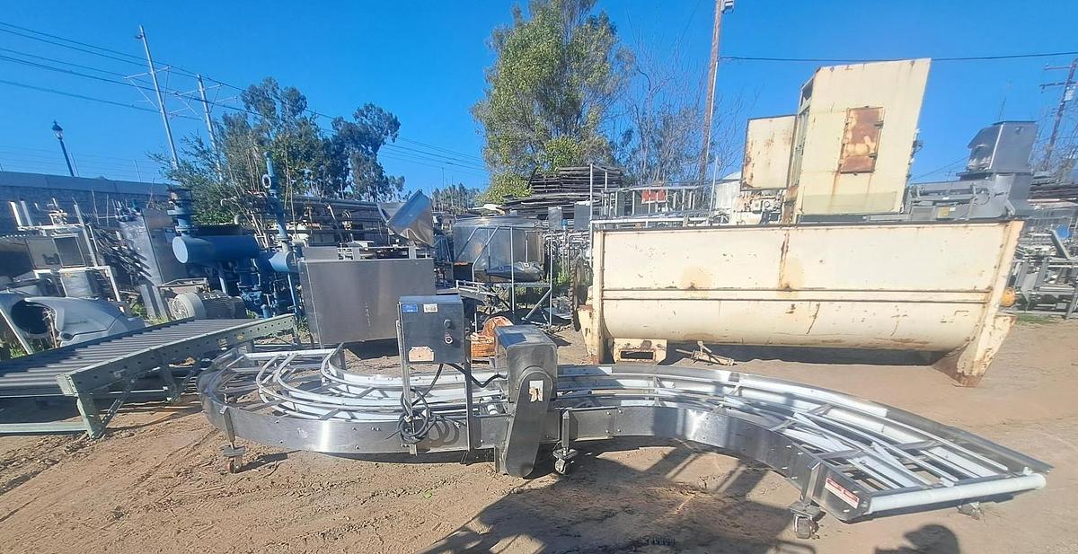 Used Conveyor, Belt, 36" x 20', Plastic, S Turn #C734663