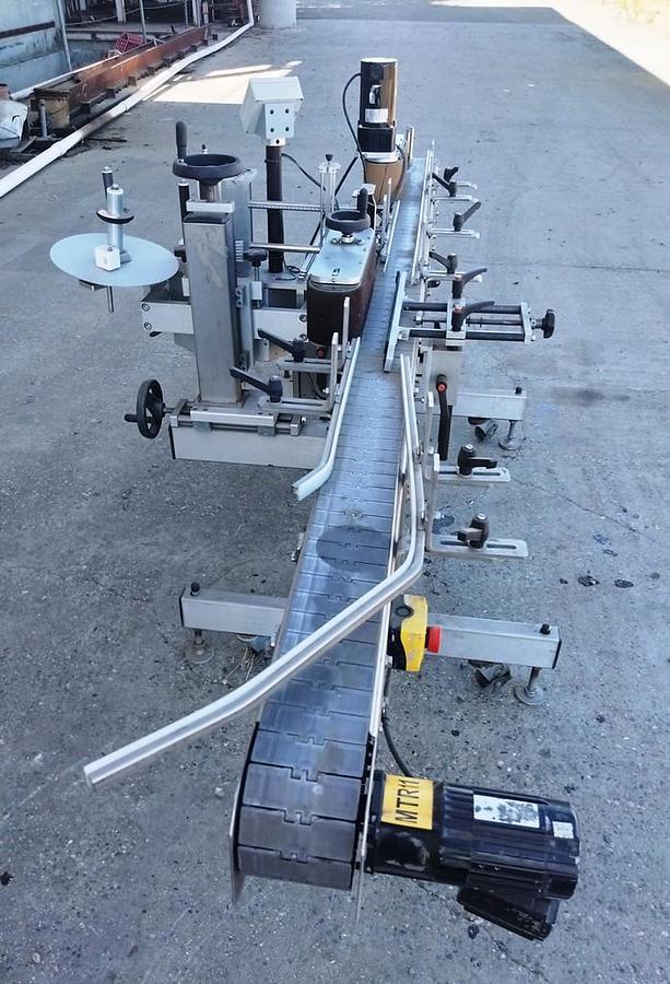 Used Labeler, Pressure Sensitive, Quadrel Econoline E100, 2017, Stainless Steel, #5991958