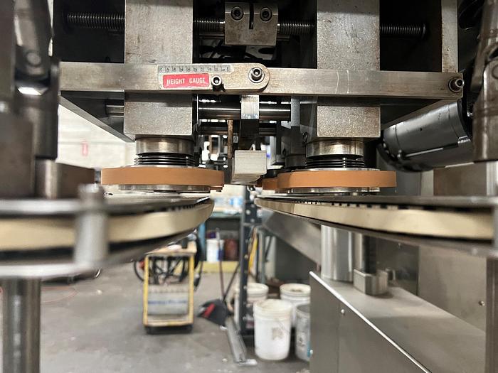 Used Capper, Inline, 6-Spindle, Kaps-All Model A-2, Cap Sorter #S745234