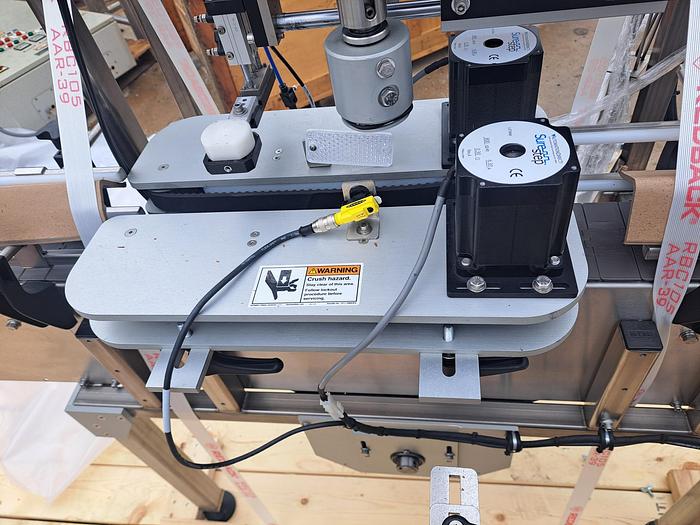 Used Capper, Inline, Chuck Screw Capper, Automatic, Cap Feeder #C745456