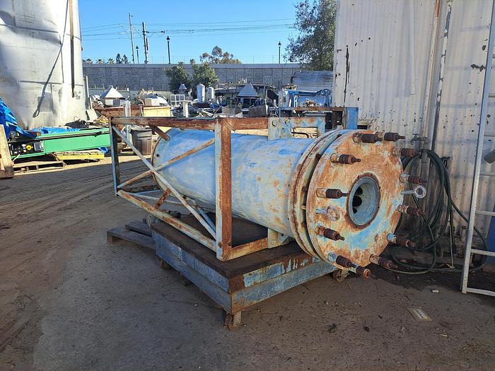Used Heat Exchanger, Block Type, 2' X 6', Karbate, #S429999