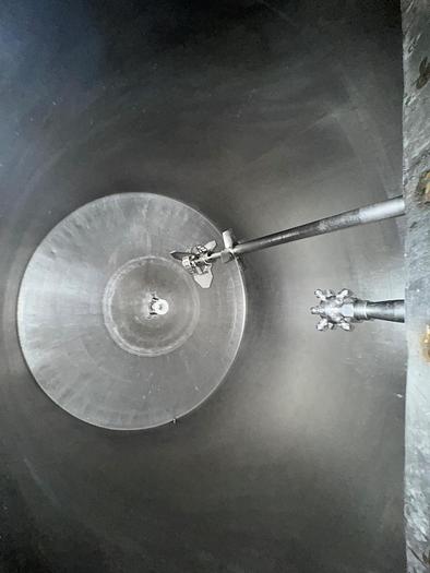 Used Tank, 750 Gallon, 316 Stainless Steel, Jacketed, Agitated, #5991050