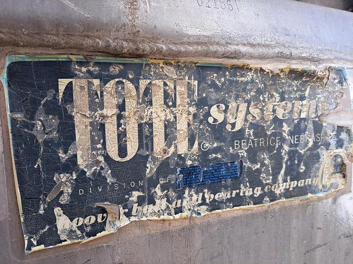 Used Bin, 75 CF, Aluminum, 42"x48"x64", Tote Systems #S745486