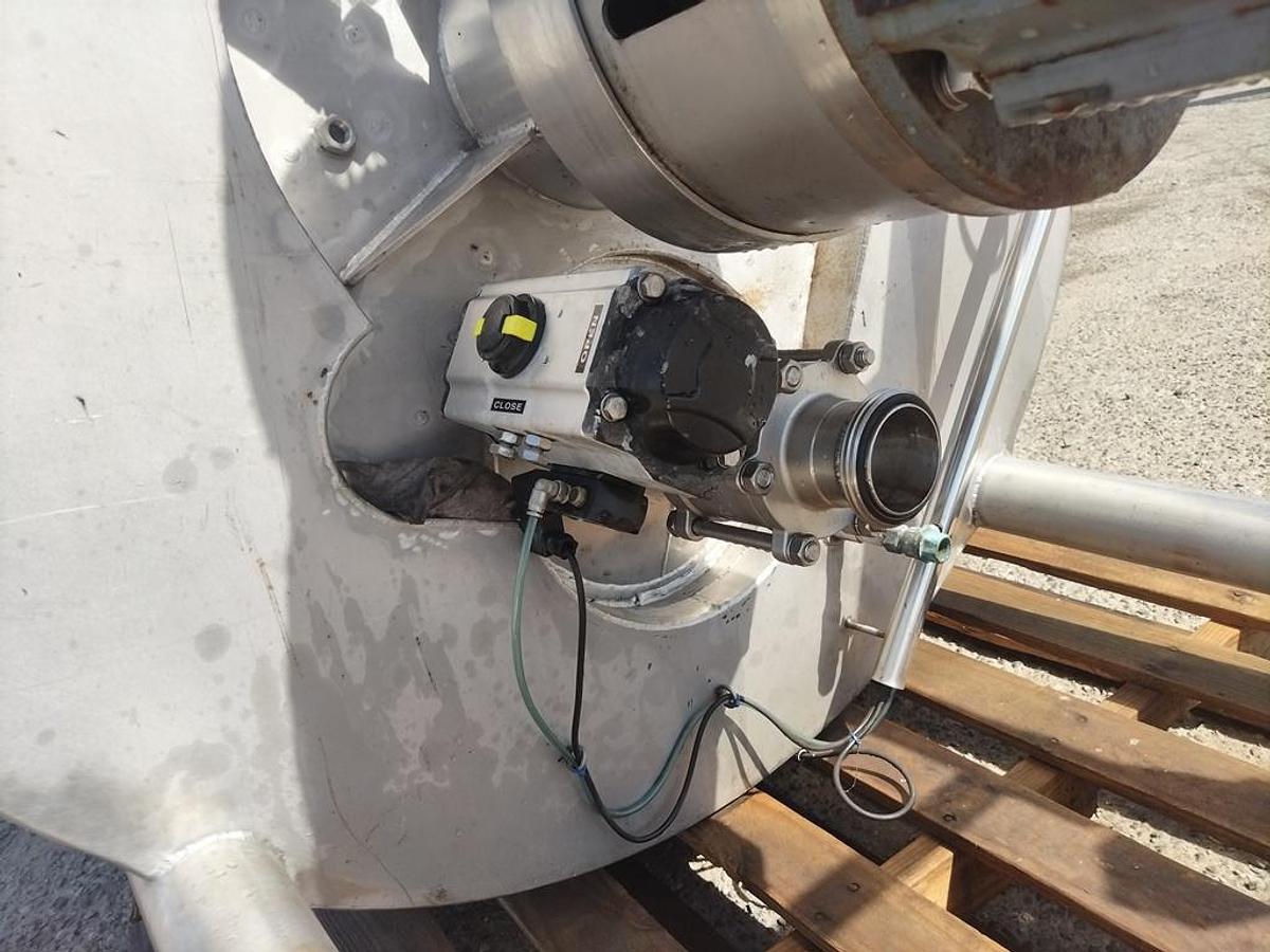 Used Kettle, 160 Gallon, DC Norris, Glycol Jacketed DA Cooling Vessel, Scrape Surface, #5991714