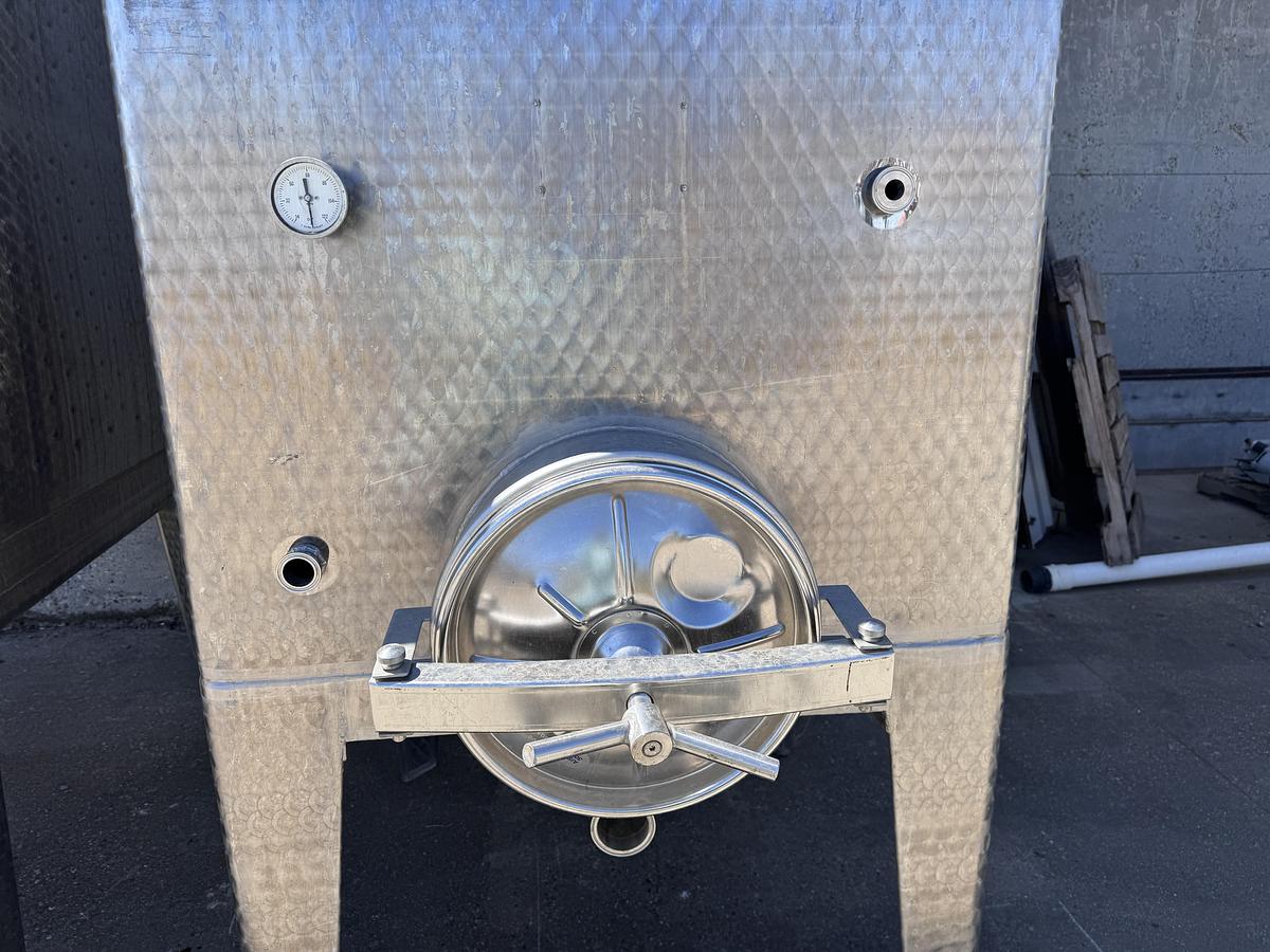 Used Tank, 529 Gallon, Stainless Steel Tote Tank, 48" x 48" Qty. - 2, #5991807