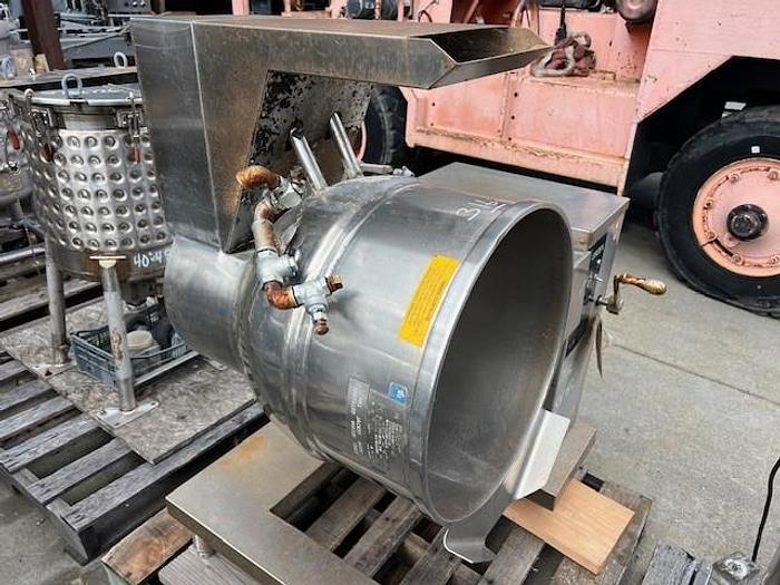 Used Kettle, 20 Gallon, 316 S/st, Jkt, Groen, Mdl DH-20, #S740971