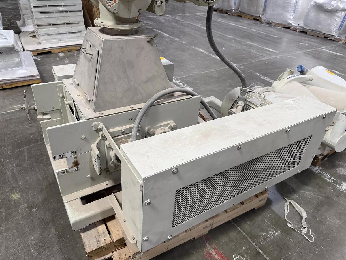 Used Mill, Roll, 8" x 16", Dual Roll, Kice Rotary Airlock, 10 HP, #5991798