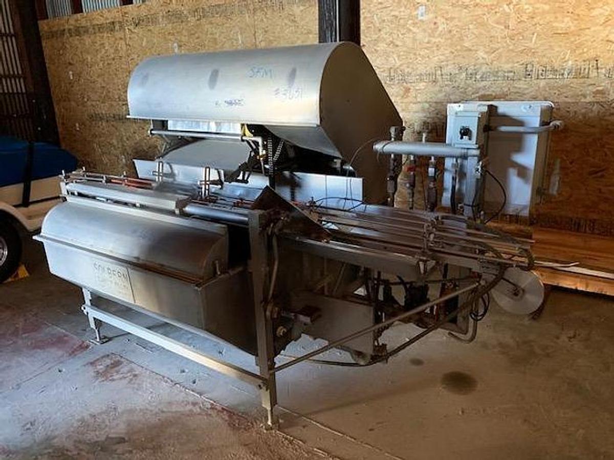 Used Filler, Can, Rotary, 12-Valve, Gravity, FMC, Stainless Steel, #5991928