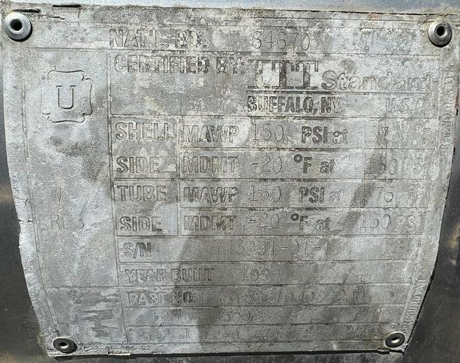 Used Pasteurizer, Plate, 2,300 SF, 316 Stainless Steel, APV, HTST #L743297