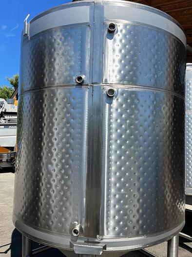 Used (3) 1,200 Gallon Stainless Steel Jacketed Fermentation Tanks - #