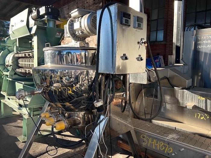 Used Kettle, 40 Gallon, Stainless Steel, Electrically Heated, Tilt #S745110