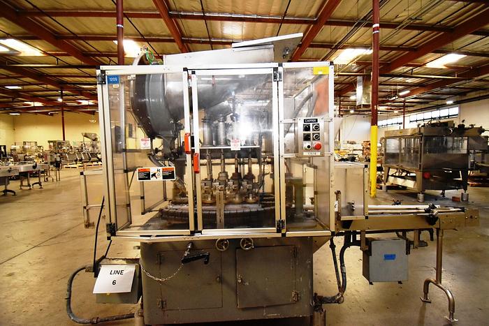 Used Capper, Resina, Spindle Capper, Screw Capper, Cap Feeder #5991087