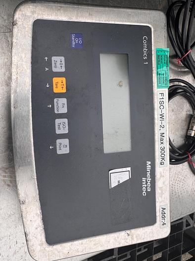 Used Scale, Platform, Minebea Intec, CAIS1-UV1, Stainless Steel, 31-1/2" x 23-1/2", 300 kg (660 lbs) Capacity, #5991281