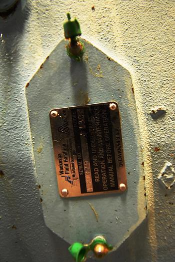 Used Pump, Positive, Waukesha, 130, 10 HP, 3" In/Out, #5991038