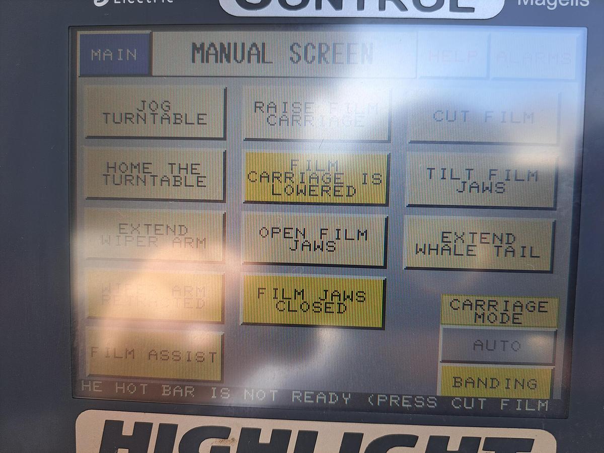 Used Wrapper, Pallet, Synergy 2.5, Semi-Automatic Turntable Stretch Wrapper, #5991298