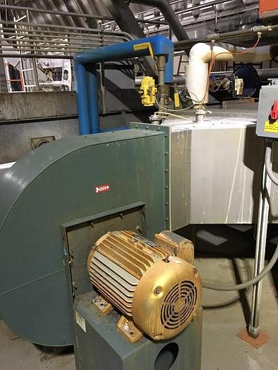Used Spray dryer 7,000 lbs. Per hour evap. V-bottom dryer three nozzles