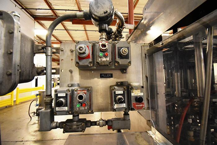 Used Filler, Bottle, 24 Head, Biner Ellison, Rotary #5991093