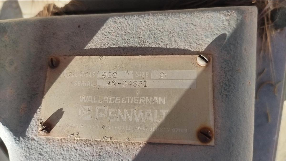 Used Scale, Discharge Valve, Wallace, Mdl A-619, Size 1, #S733521