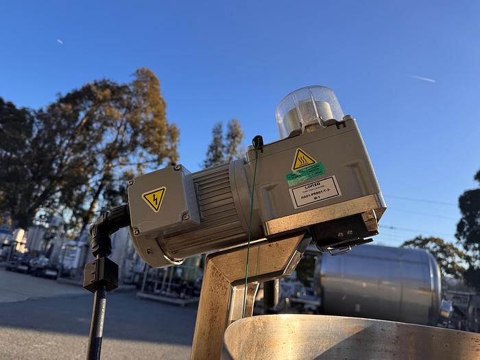 Used Reactor, 132 Gallon (500 Liter), Single Use, Stainless Steel, Thermo Scientific, 30" x 50" Jacketed #5991244