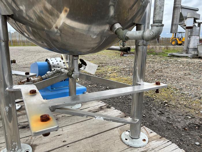 Used Kettle, 60 Gallon, Model KR-60 SP, Stainless Steel, Steamer Basket #S744981