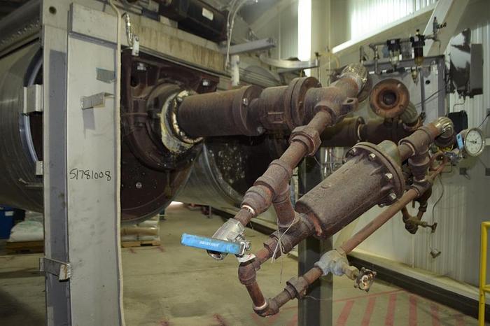 Used Dryer, Drum, Double, 42" x 120", Chrome, Buffalo Technologies, 160 PSI #D745511