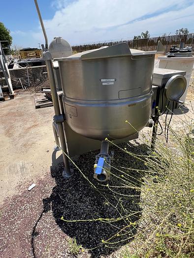Used Kettle, 40 Gallon, S/st, Jkt, Cleveland, Gas, Tilt #C745219
