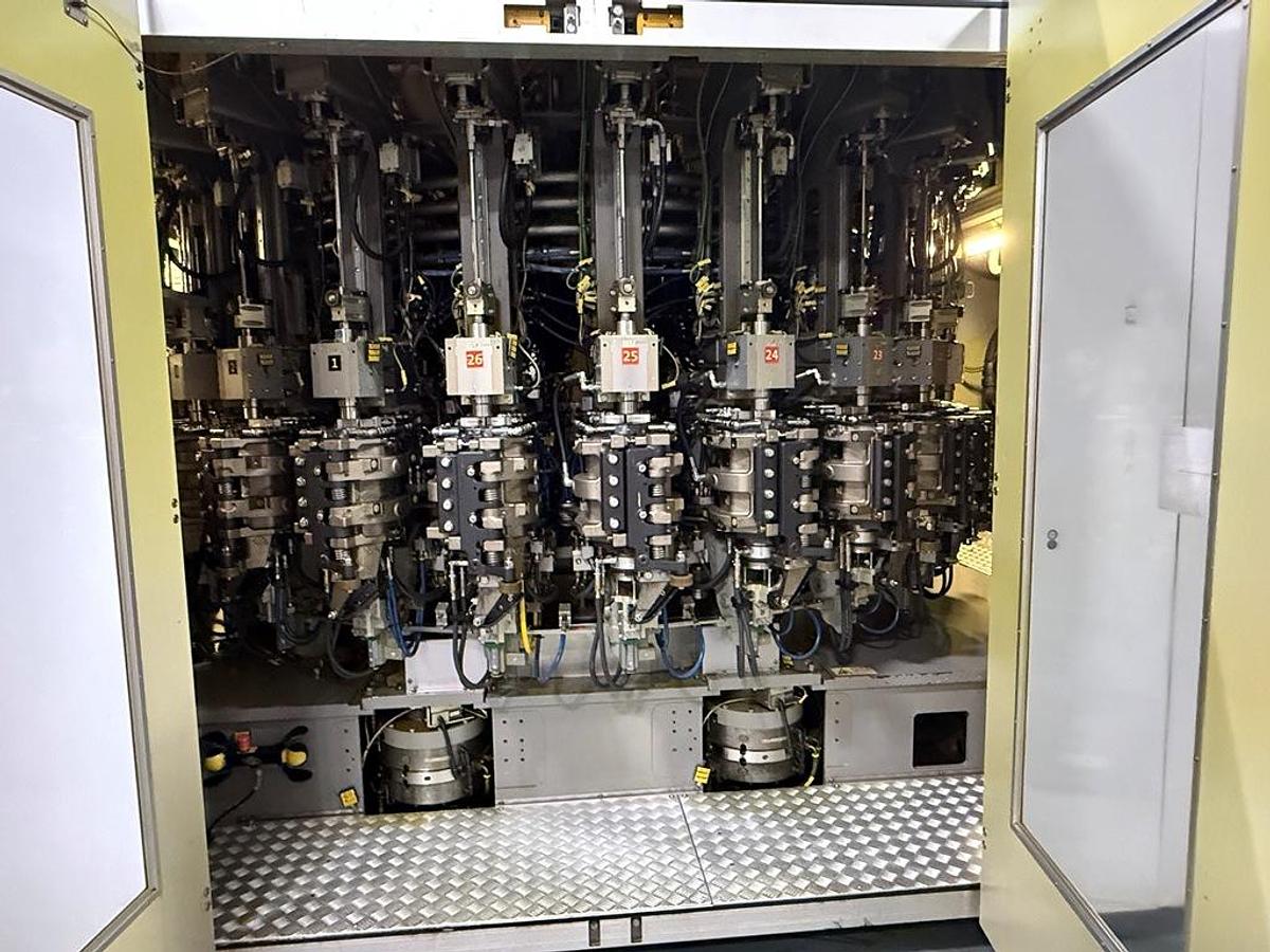 Used Blow Mold System, 26-Cavity, Krones Contiform 326 Pro H, 2017, with Preform Sorter & Vision System, #5991614