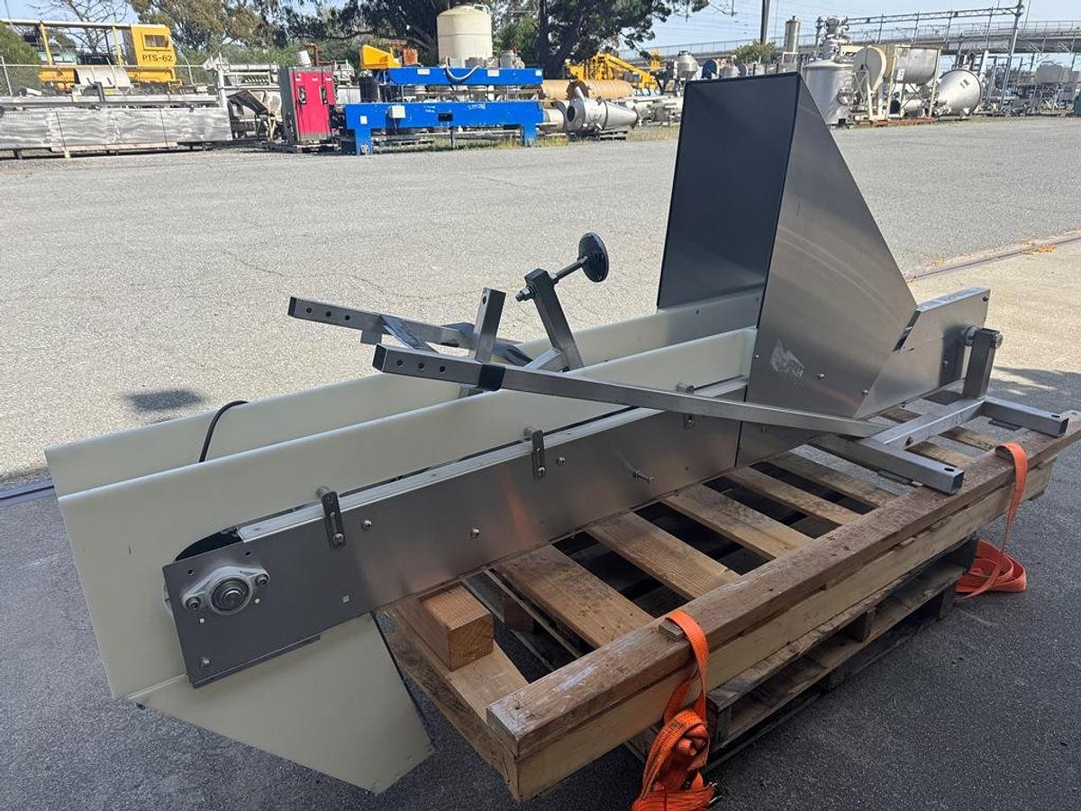 Used Unscrambler, Cap, Rotary, Stainless Steel, Inline Filling Systems, Elevator, #5991741