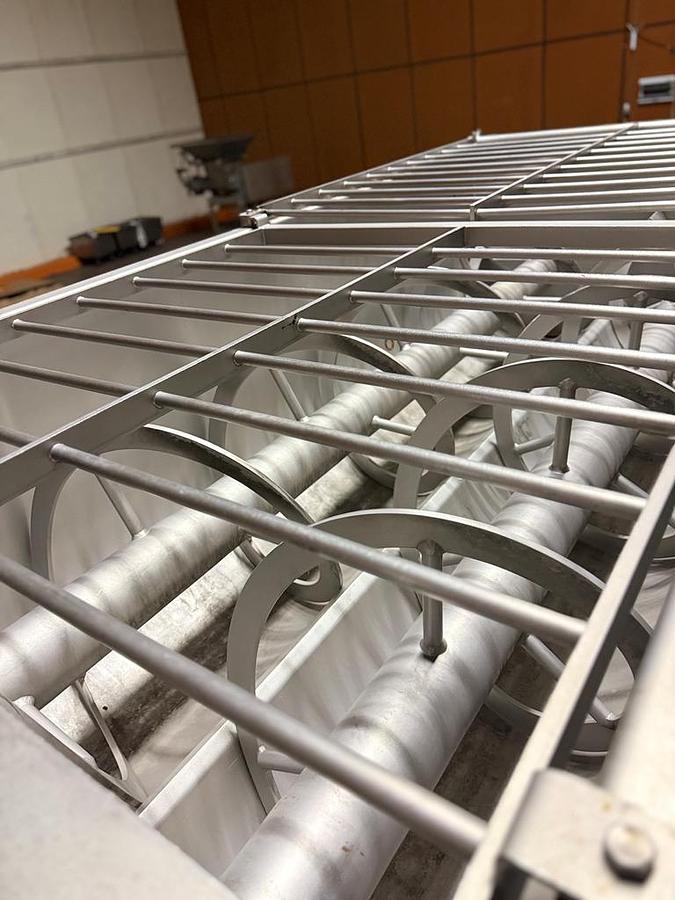 Used Mixer, Ribbon, Dual Shaft, Meat, Feed Auger, #5991733