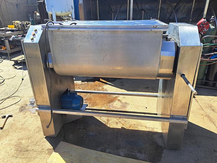 Used Mixer, Paddle, 10 CF, S/st, Tilt Discharge #S745502