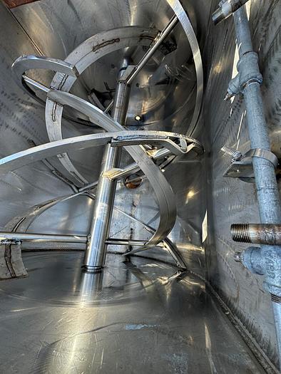 Used Mixer, Ribbon, 35 Cubic Feet, Stainless Steel, Scott Equipment #5861443