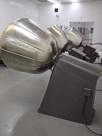 Used Mixer, Rotary, Drum, Seasoning, Stainless Steel, 40"