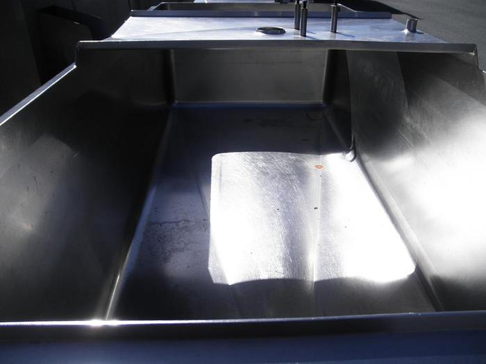 Used Tank, 425 Gallon, S/st, Rectangular, Jkt, Insul #S740916