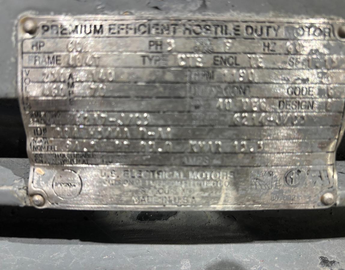 Used Pump, Piston, FMC M220 Bean Piston Pump, Ceramic, 75 HP #5991756