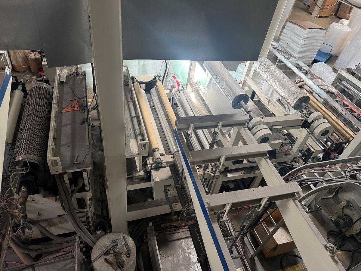 Used Extruder, Bubble Wrap System, 3-Layer, 72" wide, #5991826