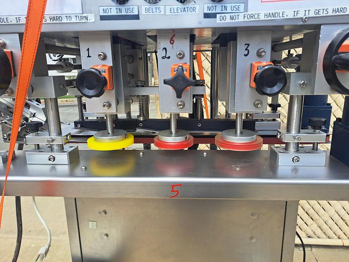 Used Capper, Inline, Spindle, TotalPack DS-200A , Automatic Inline Capper #5990982