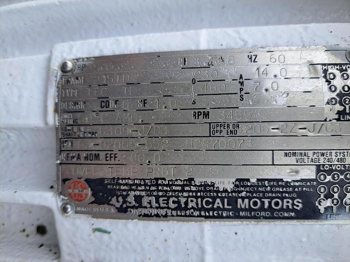 Used Centrifuge, Super, Clarifier, Sharples, AS-26VHC, 5 HP #S745164